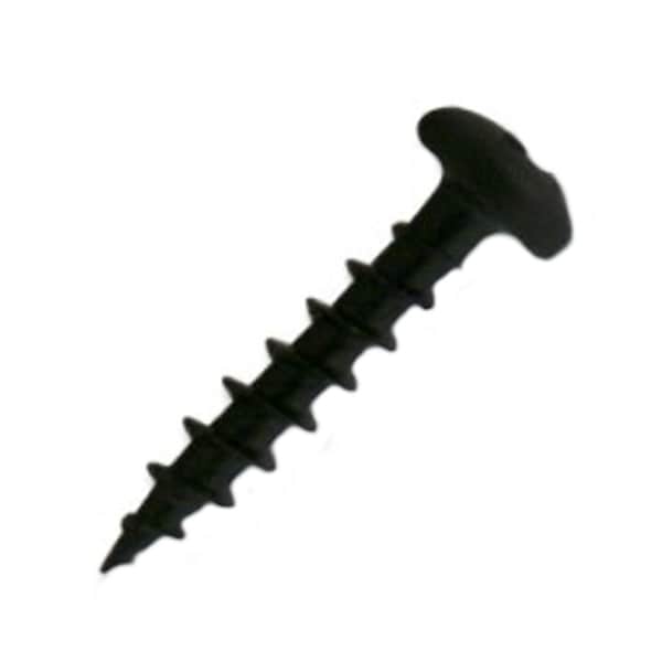 Csh Wood Screw, #6, 3/4 in, Black Stainless Steel Pan Head Phillips Drive, 20000 PK 0.PPC06034B - main